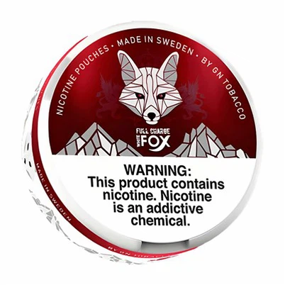 White Fox to'liq zaryadlangan nikotin qoplari